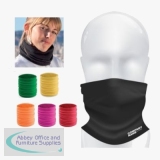 Mouth Protection Mask and Neck Warmer, Assorted Colours