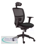 AOFSE-NMC - Abbey NMC High Back Mesh Operator Chair with Adjustable Headrest
