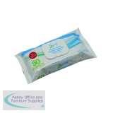 2Work Antibacterial Alcohol Hand Wipes (50 Pack) 2W03485