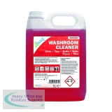 2Work Washroom Cleaner Concentrate Odourless 5 Litre Bulk Bottle 2W03981