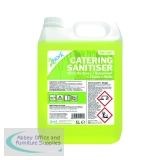 2Work Catering Sanitiser Odourless 5 Litre Bottle 2W71457