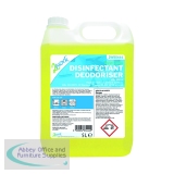 2Work Disinfectant Deodoriser Lemon Scent 2W85444