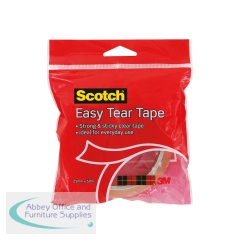 3M Scotch Easy Tear Clear Everyday Tape Single Roll GT500077224