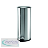 Addis Stainless Steel Soft Close Pedal Bin 30 Litre 518017