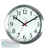 Acctim Javik 10 Inch Wall Clock Aluminium 27417