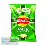 Walkers Salt and Vinegar Crisps 32.5g (32 pack) 121795