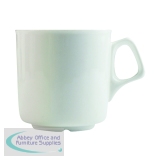 Cafe Mug 300ml/10.5oz White (Pack of 24) 0305099