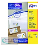 Avery Ultragrip Laser Labels 63.5x46.6mm White (Pack of 4500) L7161-250