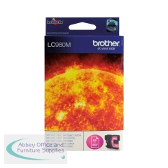 Brother LC980M Inkjet Cartridge Magenta LC980M