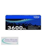 Brother TN-3600XL Toner Cartridge High Yield Black TN3600XL