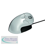 BakkerElkhuizen Vertical Grip Mouse Wired Right Handed Silver/Black BNEGM