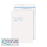 Evolve C4 Envelopes Window Recycled Pocket Self Seal 100gsm White (Pack of 250) RD7892