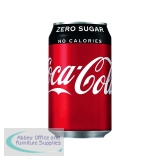 Coke Zero Soft Drink 330ml (Pack of 24) FOCOC018C