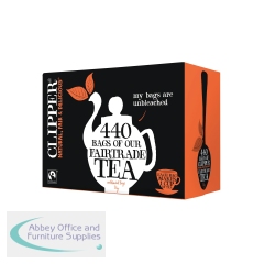 Clipper Fairtrade Everyday Tea Bags (Pack of 440) A06816