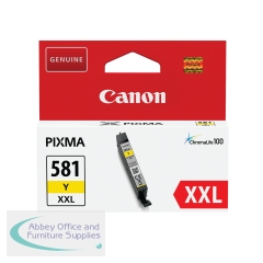 Canon CLI-581XXL Ink Cartridge Extra High Yield Yellow 1997C001