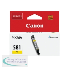 Canon CLI-581Y Ink Cartridge Yellow 2105C001