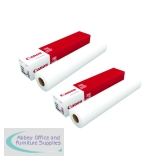 Canon LFM055 Red Label Paper Roll 75gsm 175mx594mm White (Pack of 2) 97006070