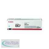 Canon 067 Toner Cartridge Cyan 5101C002