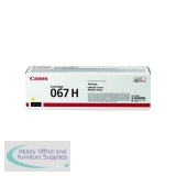 Canon 067H Toner Cartridge High Yield Yellow 5103C002