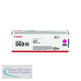 Canon 069H Toner Cartridge High Yield Magenta 5096C002