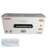 Canon 707Y Toner Cartridge Yellow 9421A004