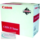 Canon C-EXV21 Toner Cartridge Magenta 0454B002