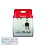 Canon CLI-551 Inkjet Cartridge Multi Value Pack CMYK 6509B015