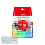 Canon PG-540L/CL-541XL Inkjet Cartridge + Glossy Photo Paper Photo Value Pack Black/Colour 5224B012