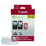 Canon PG-560/CL-561 Inkjet Cartridge Photo Value Pack Black/Colour 3713C008