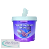 EcoTech White Patient Cleansing Wipes (Pack of 150) EBPC150