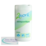 2Work All Purpose Wipes (100 Pack) DB57002