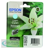 Epson T0595 Ink Cartridge Ultra Chrome K3 Light Cyan C13T05954010