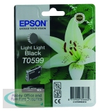 Epson T0599 Ink Cartridge Ultra Chrome K3 Lily Light Light Black C13T05994010