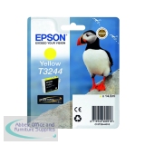 Epson T3244 Ink Cartridge Ultra Chrome 2 Puffin Yellow C13T3244010