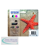 Epson 603XL Ink Cartridge Starfish High Yield Multipack CMYK C13T03A64010