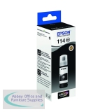 Epson 114 Ink Bottle EcoTank Pigment Black C13T07A140