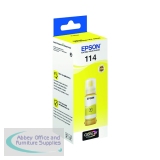 Epson 114 Ink Bottle EcoTank Yellow C13T07B440