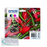 Epson 503XL/503 Ink Cartridge Multipack Chilli XL Black High Yield/Standard CMY C13T09R94010