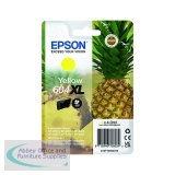 Epson 604XL Ink Cartridge High Yield Pineapple Yellow C13T10H44010