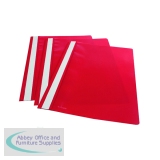 Esselte Report File Polypropylene A4 Red (Pack of 25) 28316