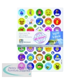 Fun Stickers 885 Motivational Stickers A5 (15 Pack) Mars 1919