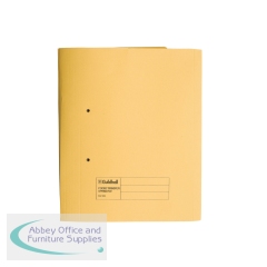 Exacompta Guildhall Transfer Spiral Pocket File 315gsm Foolscap Yellow (Pack of 25) 349-YLW