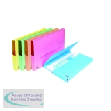 Exacompta Super Documents Wallet A4 Pastel Assorted (Pack of 10) 47970E