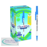 PaperMate Kilometrico Ballpoint Pen 1.0mm Blue (Pack of 50) 2187702