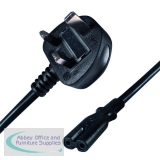 Connekt Gear 2m UK Mains to C7 Cables 27-0112B