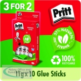 Pritt Stick Hanging Box 11g (Pack of 10) 3 For 2