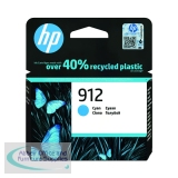 HP 912 Ink Cartridge Cyan 3YL77AE