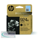 HP 924E EvoMore Ink Cartridge High Yield Black 4K0V0NE