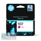 HP 937 Ink Cartridge Magenta 4S6W3NE