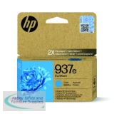 HP 937E EvoMore Ink Cartridge High Yield Cyan 4S6W6NE